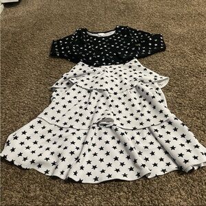 Lularoe Georgia star print dress size small